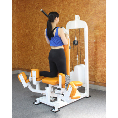 【ストレッチマシン】インナーサイ (ウェイトスタック式)