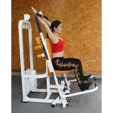 【ストレッチマシン】チェストスプレッド(ウェイトスタック式)