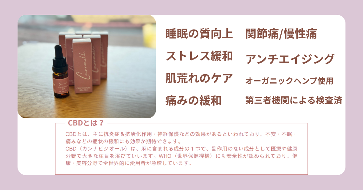 【Cannaell】CBDボディオイル