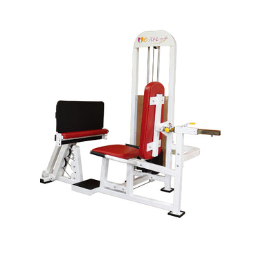 【ストレッチマシン】レッグプレス(ウェイトスタック式)